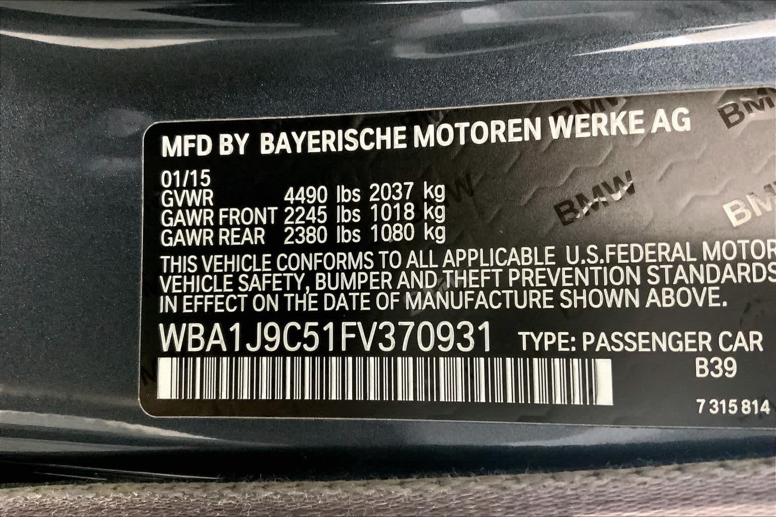 2015 BMW 2 Series M235i xDrive